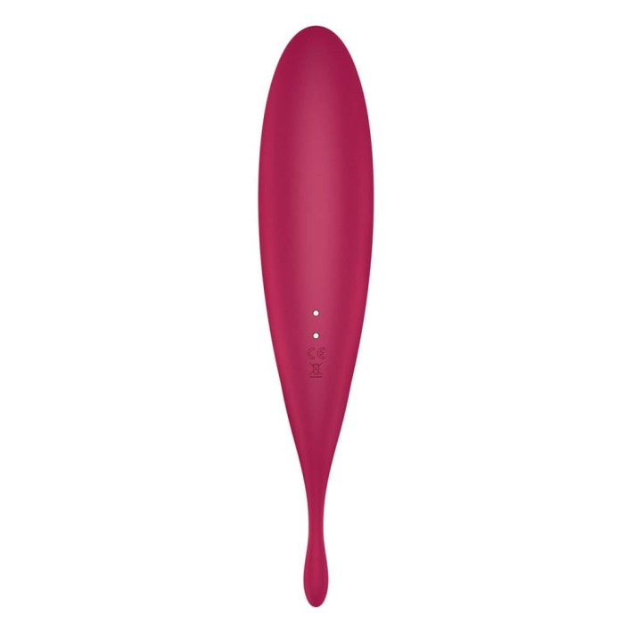 Vibrator Clitoridian Twirling Pro Connect App, Bordo 3