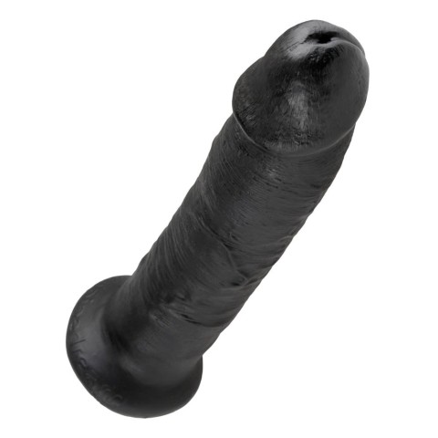 Pipedream - King Cock, Dildo Clasic Cu Ventuza King Cock, Negru, 22.5 Cm, pasiune.ro