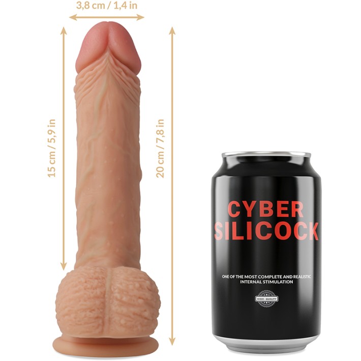 Dildo Cyber Silicock Freeman 20cm 4