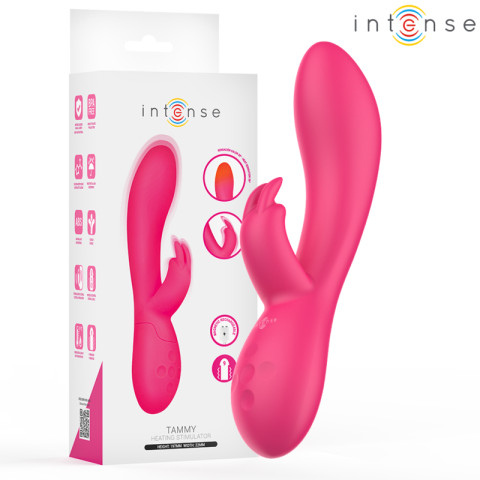 Intense, Vibrator Rabbit Intense Tammy Cu Functie De Incalzire Fucsia, pasiune.ro
