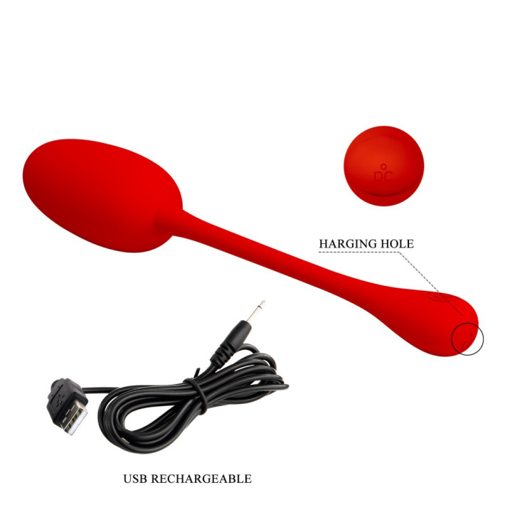 Ou Vibrator Knucker, Rosu 3