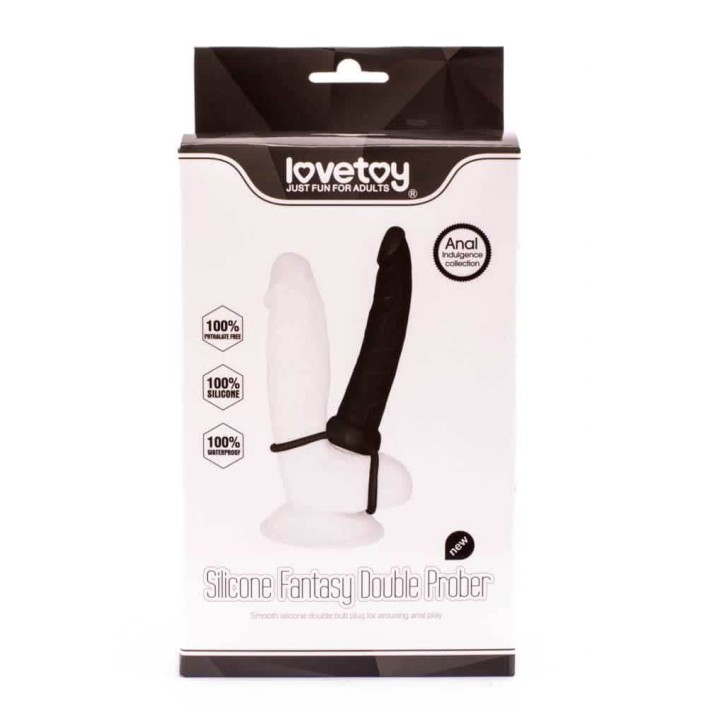 Strap-on Anal Pentru Barbati Fantasy Double Prober 8