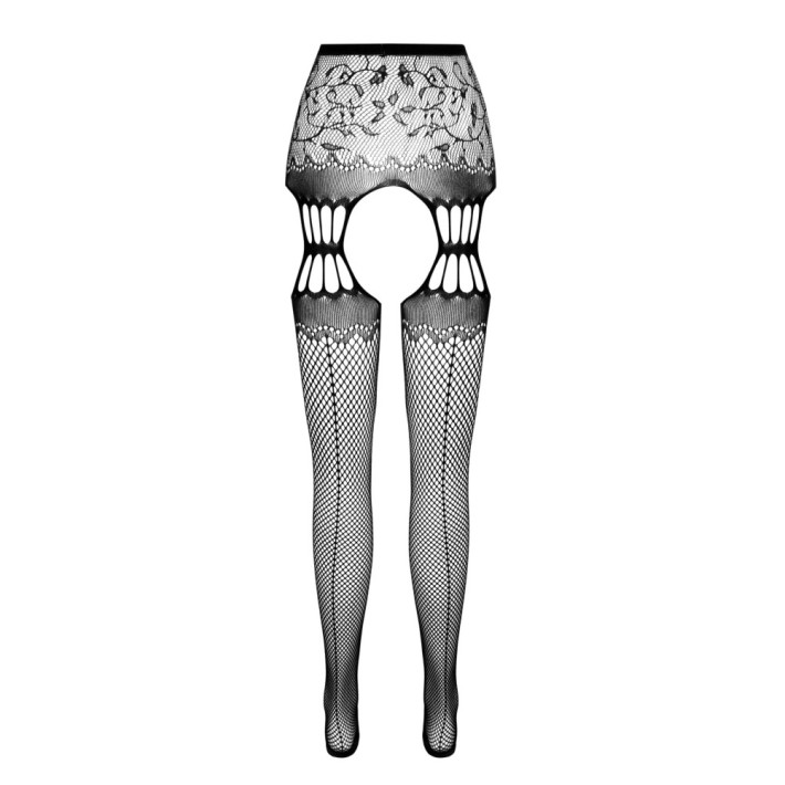 Ciorapi Sexy Cu Dantela, Negru,  Marime Universala 8