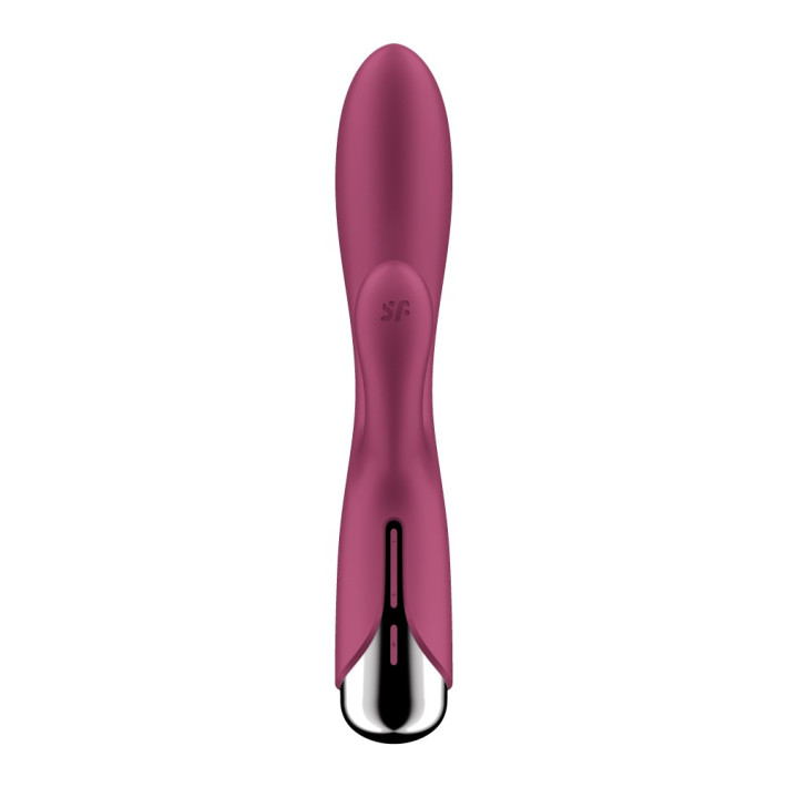 Vibrator Cu Rotatii Spinning Rabbit 1, Rosu, 20 Cm 6