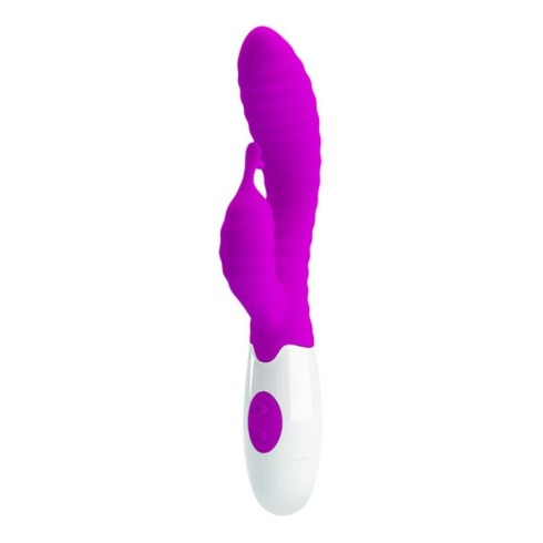 stimulator, Vibrator Punctul G Hyman, Violet, 20 Cm, pasiune.ro