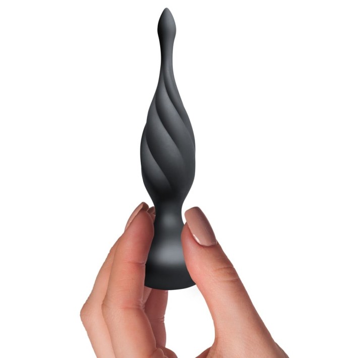 Dop Anal Cu Vibratii Discover, Negru, 13 Cm 4