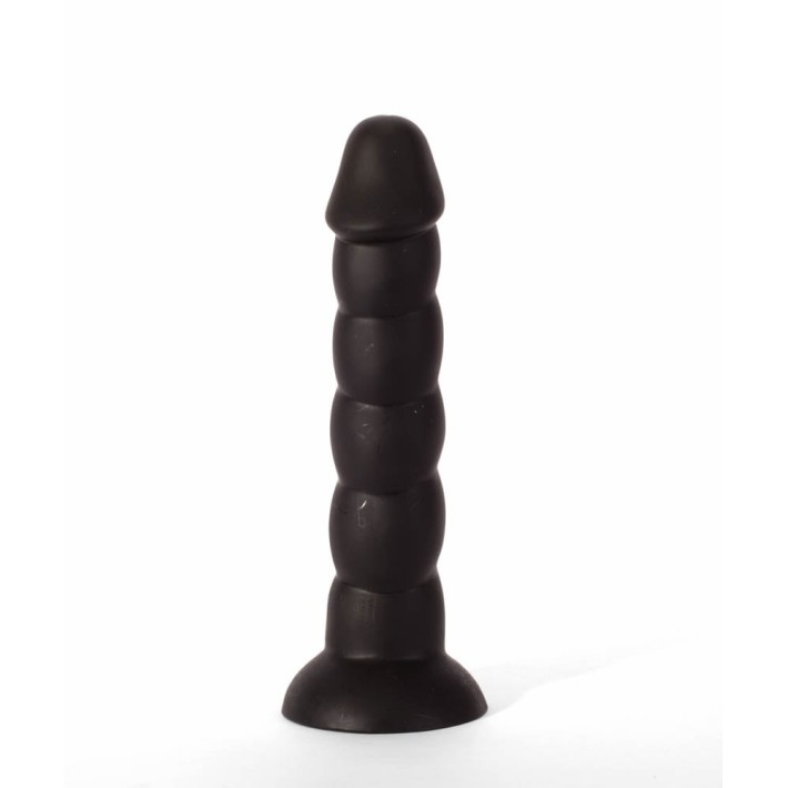 Dildo Realistic Colours Pleasure, Negru, 21.5 Cm 2