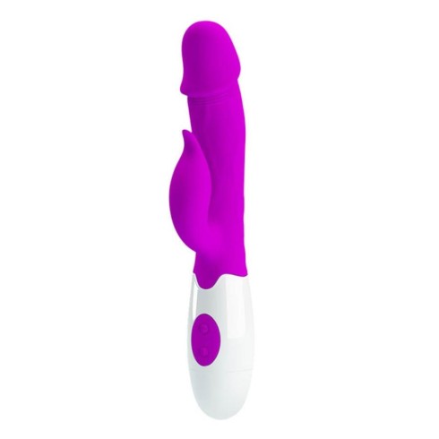 stimulator, Vibrator Rabbit Peter, Violet, 19 Cm, pasiune.ro