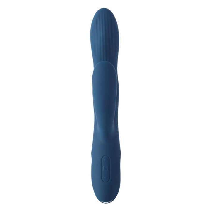 Vibrator Rabbit Aylin, Albastru, 21.5 Cm 7