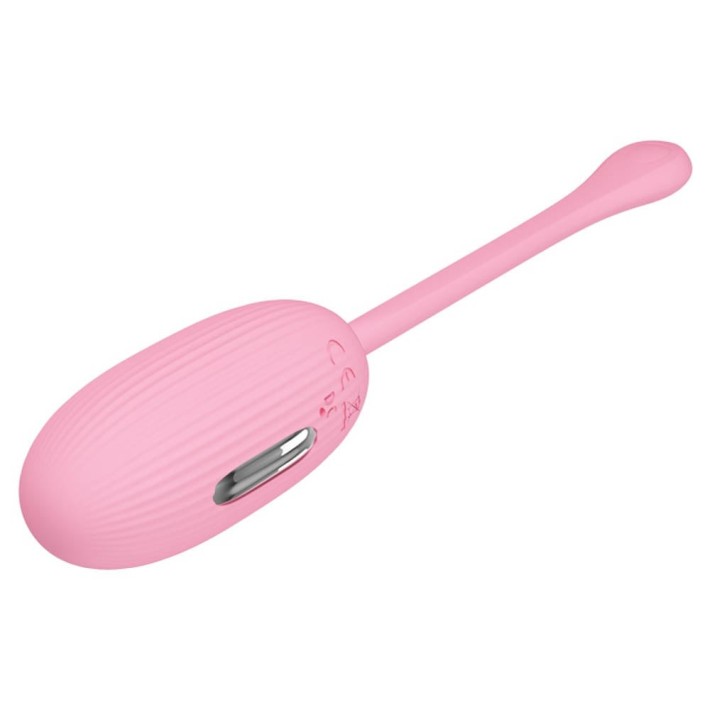 Ou Vibrator Doreen Electro Fun + App, Roz Pudrat, 19 Cm 2