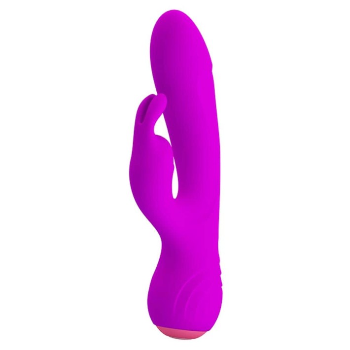 Vibrator Rabbit Broderick, Violet, 18 Cm 7