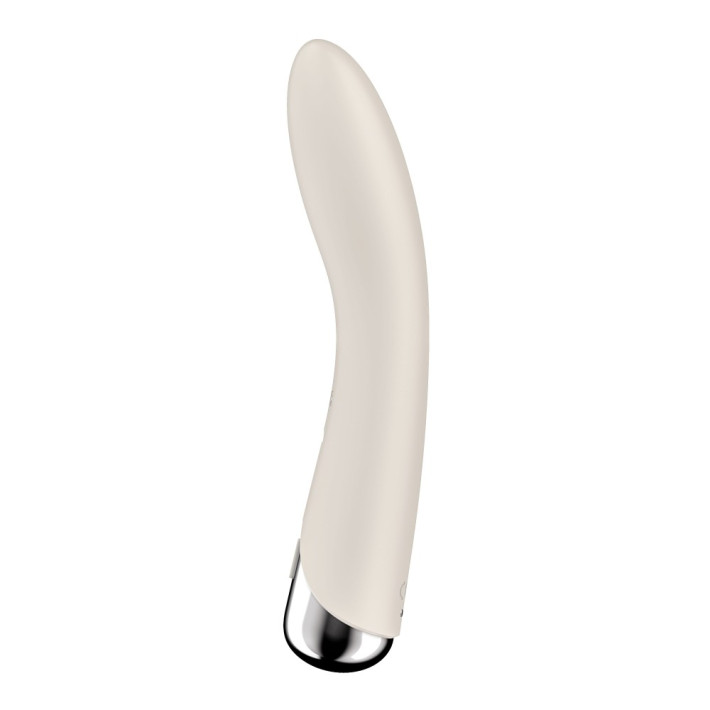 Vibrator Cu Rotatii Spinning Vibe 1, Ivory, 17,8 Cm 3