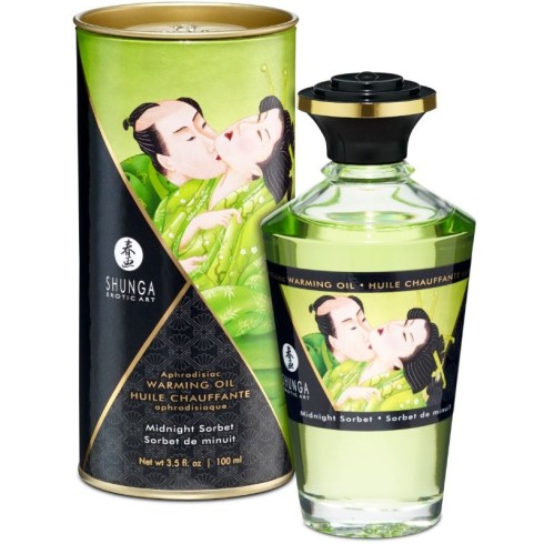 ulei, Ulei Afrodiziac Cu Efect De Caldura Midnight Sorbet, 100 Ml, pasiune.ro