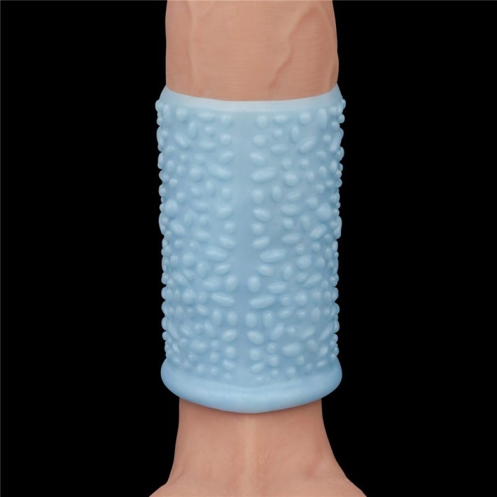 Inel / Manson Penis Cu Vibratii Drip Knights, Albastru 5