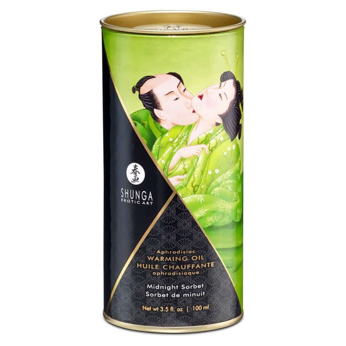 Ulei Afrodiziac Cu Efect De Caldura Midnight Sorbet, 100 Ml 3