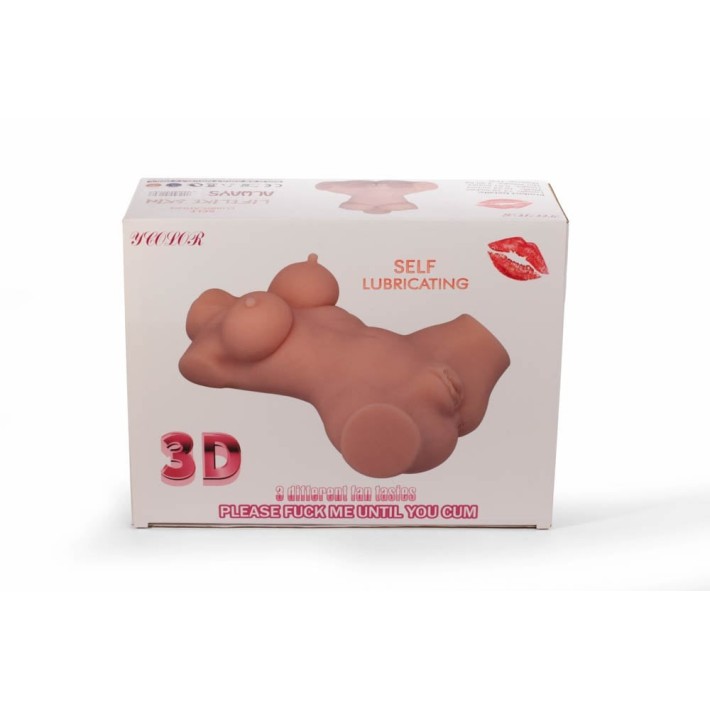 Masturbator 2-in-1 Double Hole 3d Ii 7
