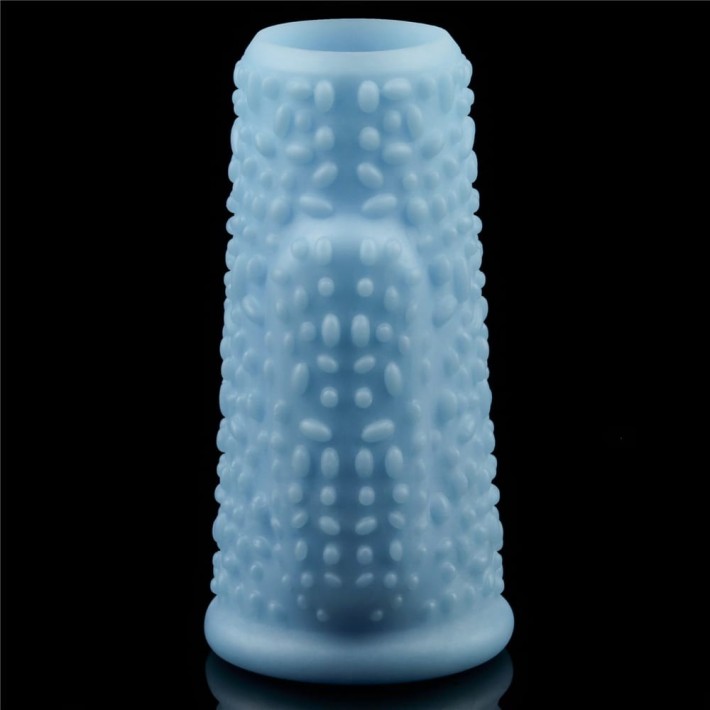 Inel / Manson Penis Cu Vibratii Drip Knights, Albastru 6