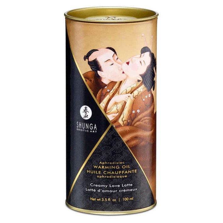 Ulei Afrodisiac Cu Efect De Caldura Creamy Love Latte, 100 Ml 3