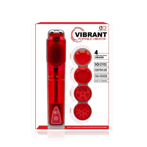 rosu, Mini Vibrator, Rosu, pasiune.ro