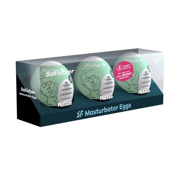 Masturbator Egg Single Riffle 2