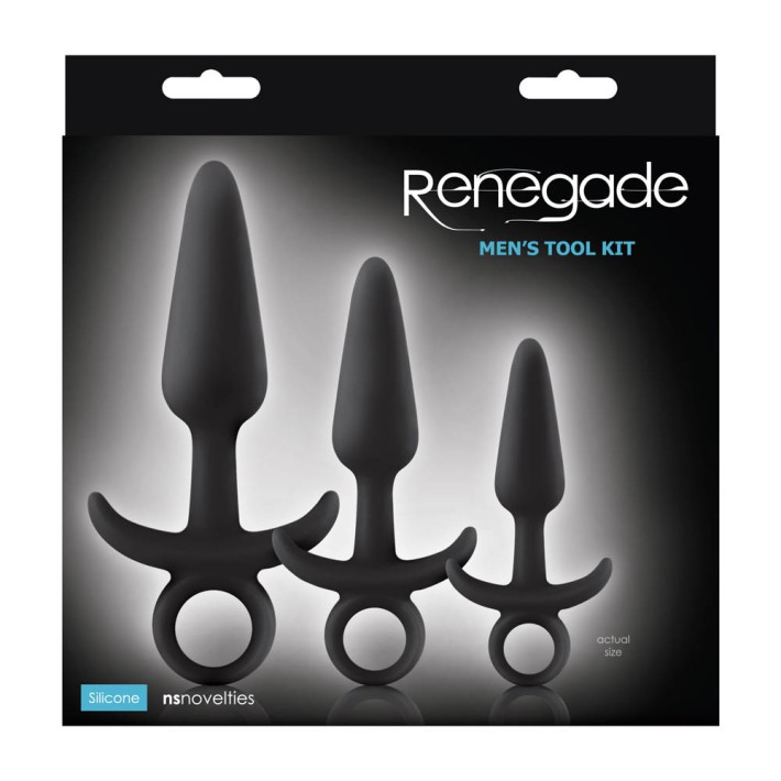 Set 3 Dopuri Anale Renegade Mens Tool Kit 2
