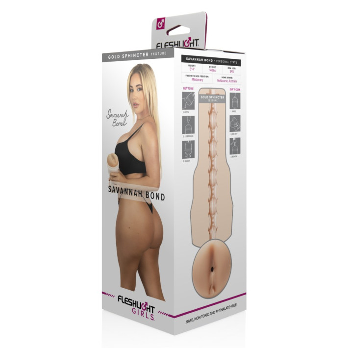 Masturbator Vagin Fleshlight Savannah Bond 3