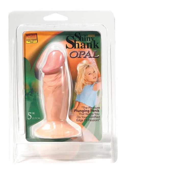 Dildo Mini Cu Ventuza, Natural, 12,7 Cm 2