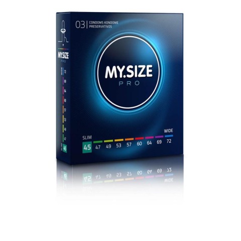 Prezervative, Prezervative My Size Pro Diametru 45 Mm (3 Buc.), pasiune.ro