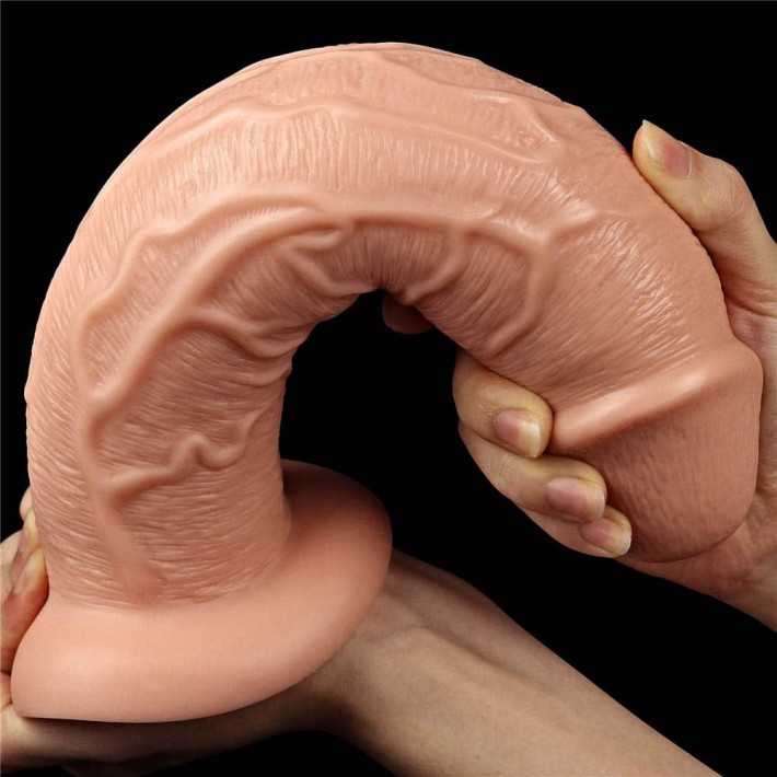 Vibrator Realistic King-size, Natural, 28 Cm 11