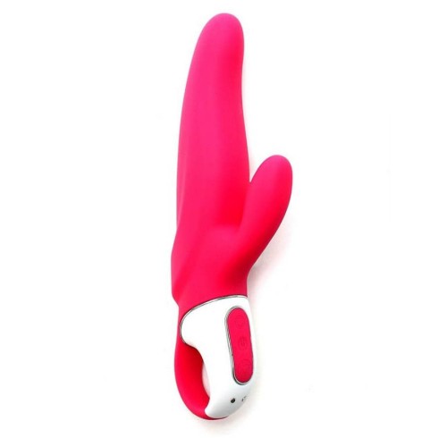 bila, Vibrator Mr. Rabbit, Roz, 22 Cm, pasiune.ro