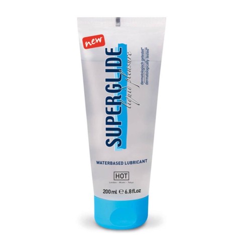 HOT, Lubrifiant Pe Baza De Apa Superglide, 200 Ml, pasiune.ro