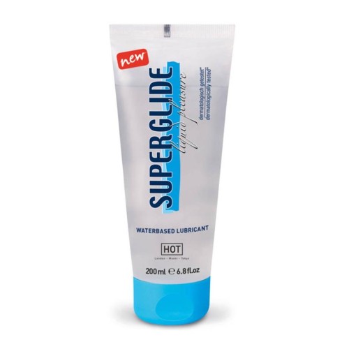 hot, Lubrifiant Pe Baza De Apa Superglide, 200 Ml, pasiune.ro