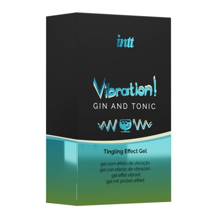 Gel Stimulant Cu Aroma Gin Tonic Vibration, 15 Ml 3