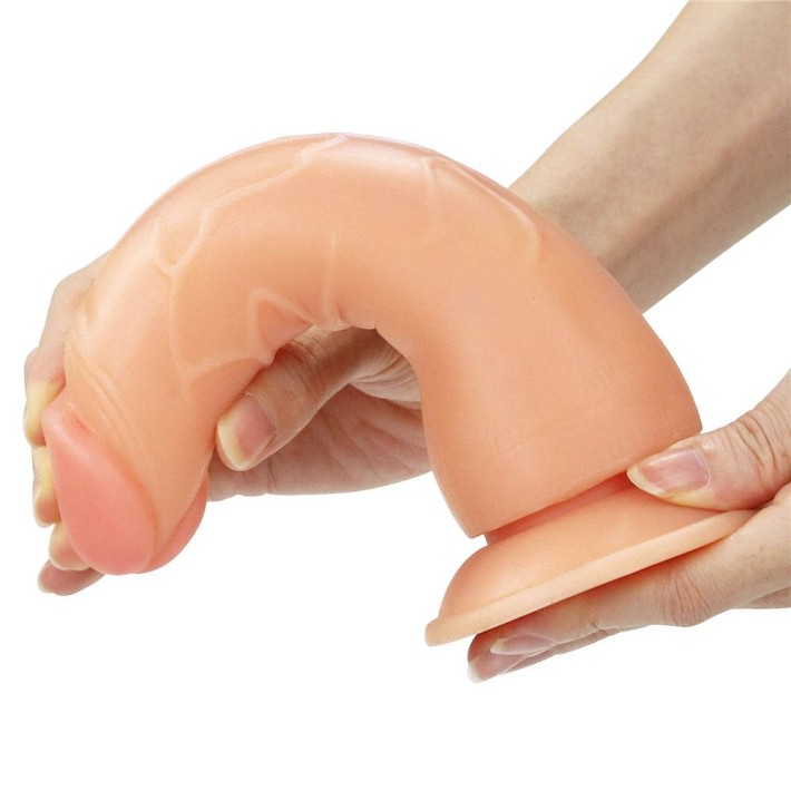 Set Ham Strap-on Si Dildo Easy Strapon, Natural, 19 Cm 4