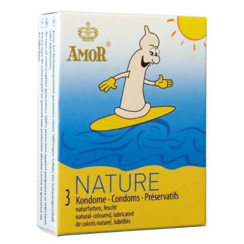 Prezervative, Prezervative Amor Nature, 3 Buc., pasiune.ro