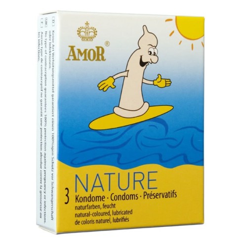 amor, Prezervative Amor Nature, 3 Buc., pasiune.ro