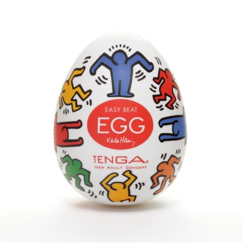 Tenga, Mini Masturbator Tenga Egg Keith Haring Dance, pasiune.ro