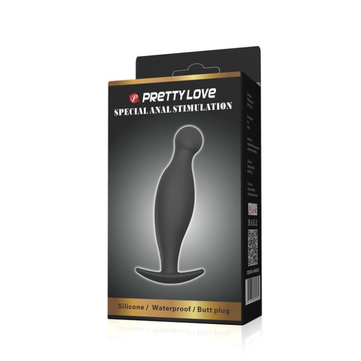 Dop Anal Special Stimulation, Negru, 11.5 Cm 4