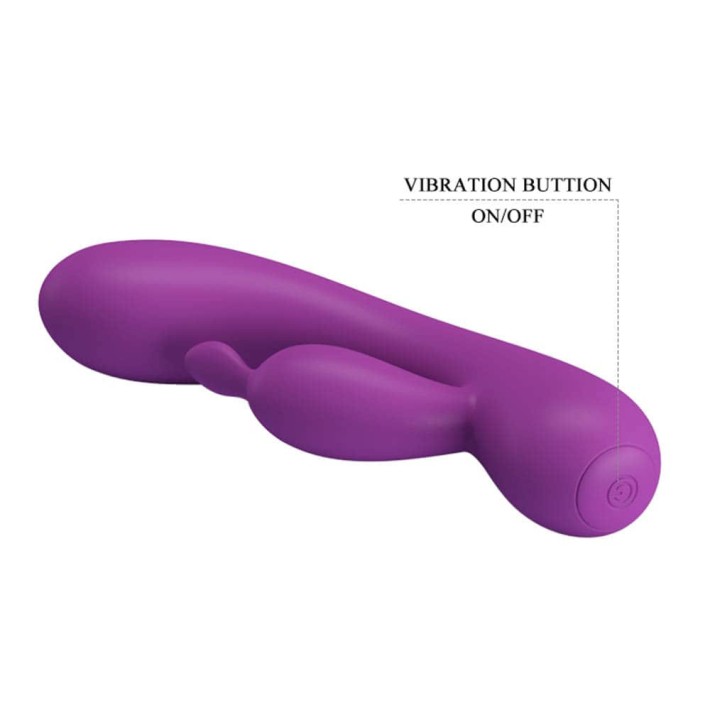 Vibrator Rabbit Grace, Mov, 16.5 Cm 8