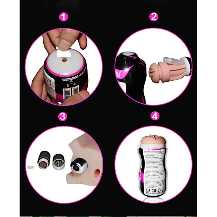 Masturbator Cu Vibratii Sex In A Can 4