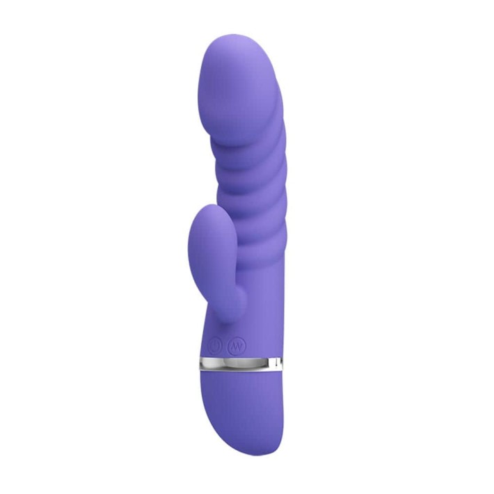 Vibrator Rabbit Tracy, Albastru, 18.5 Cm 3