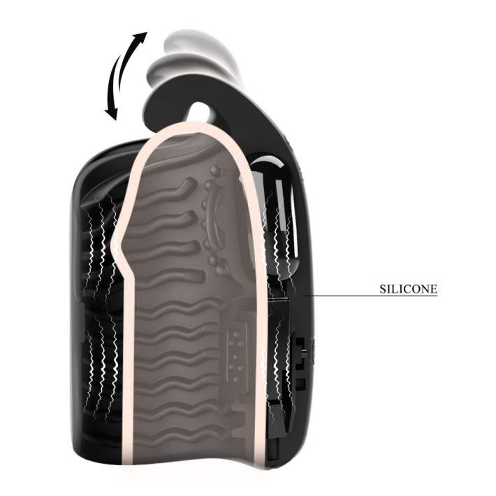 Masturbator Cu Vibratii Glans Trainer 11