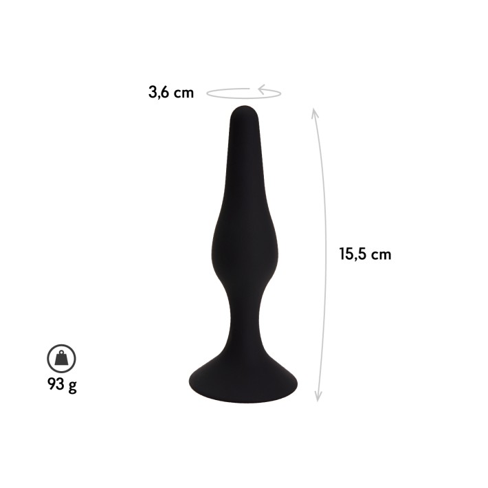 Plug Anal Gravity Negru 2