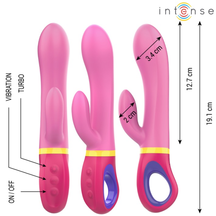 Vibrator Rabbit Daphne Intense Roz  3