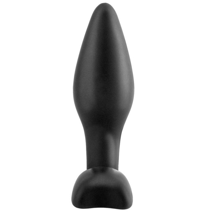 Mini Dop Anal Din Silicon, Negru, 9 Cm 2