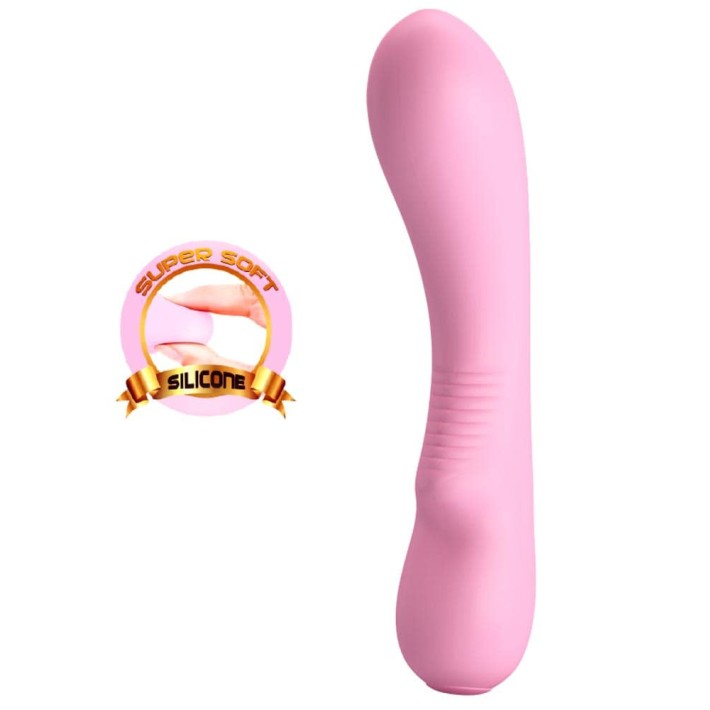Vibrator Punctul G Matt, Roz, 19 Cm 3