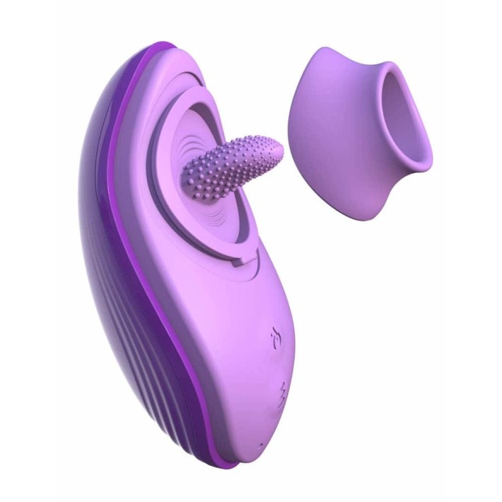 Vibrator Clitoridian Her Silicone Fun Tongue, Lila 3