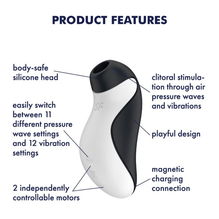 Vibrator Clitoridian Orca 7