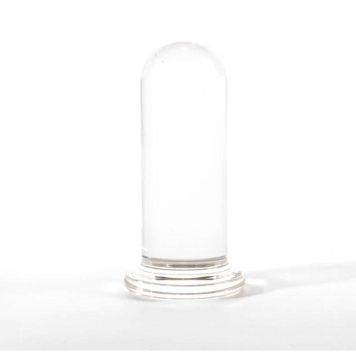 Dop Anal Cu Ventuza Detasabila, Transparent + Negru, 14 Cm 4