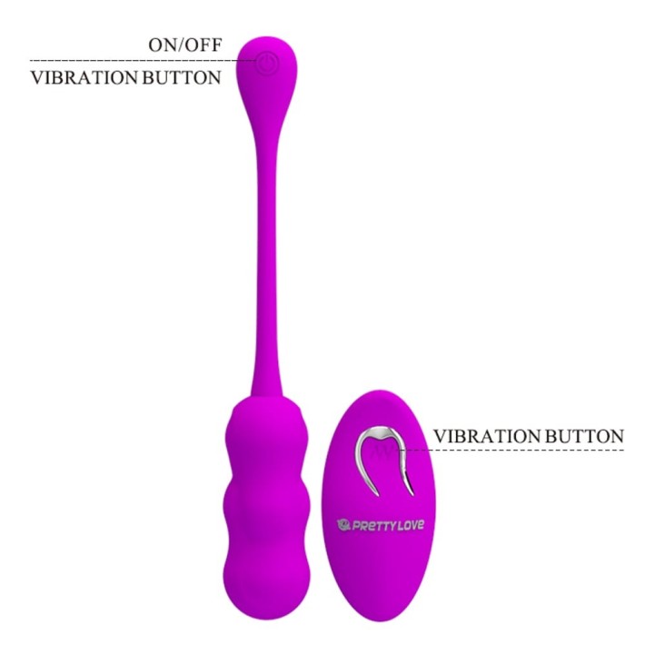 Ou Vibrator Cu Telecomanda Leshy, Violet 7